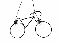 4 x bici hanglampen zwart, e27 - afbeelding 6 van  7