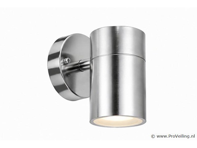 4 x buiten wandlamp gu10 – mat chroom – ip44 – manolya-1 - afbeelding 2 van  5