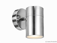 4 x buiten wandlamp gu10 – mat chroom – ip44 – manolya-1 - afbeelding 2 van  5