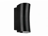 4 x buiten wandlamp up & down – gu10 – zwart – ip44 – safari - afbeelding 4 van  15