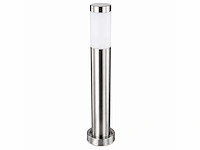 4 x buitenlamp tuinpaal – e27 – chroom – ip44 – 800mm – defne-5 - afbeelding 13 van  15