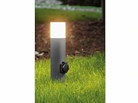 4 x cortona 40 schuko buiten lamp zwart