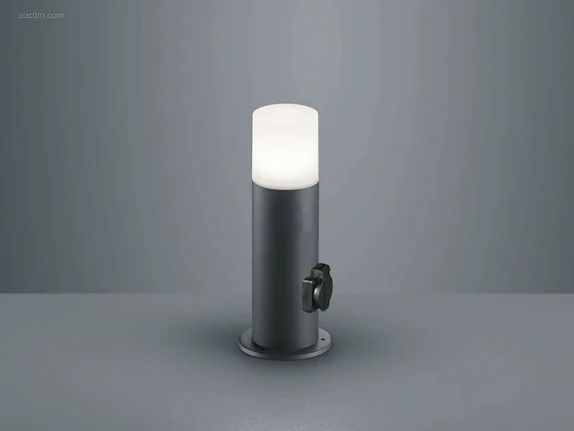 4 x cortona 40 schuko buiten lamp zwart - afbeelding 8 van  8