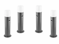 4 x cortona 40 sensor buiten lamp zwart - afbeelding 2 van  8
