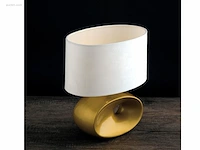 4 x eolo italiaanse tafellampen goud - afbeelding 5 van  6