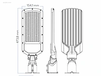 4 x g-tec dak pro 100 straatlantaarn led... - afbeelding 7 van  11