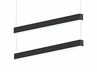 4 x g-tec led 120 design pendel armatuur zwart - afbeelding 1 van  10