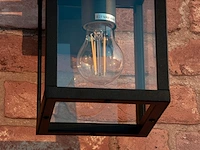 4 x gala buiten wandlamp zwart - afbeelding 3 van  7