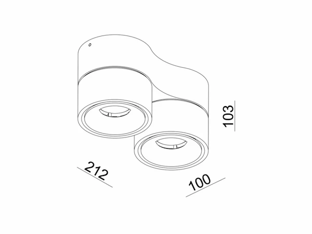4 x gio 2.0 kantelbare design spot wit - afbeelding 5 van  11