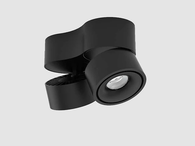 4 x gio 2.0 kantelbare design spot zwart - afbeelding 3 van  6