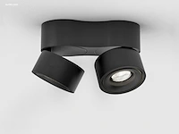 4 x gio 2.0 kantelbare design spot zwart