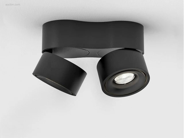 4 x gio 2.0 kantelbare design spot zwart - afbeelding 1 van  8