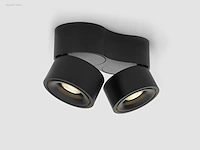 4 x gio 2.0 kantelbare design spot zwart - afbeelding 2 van  8
