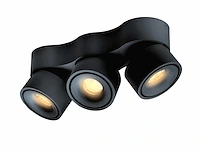 4 x gio 3.0 kantelbare design spot zwart