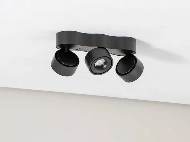 4 x gio 3.0 kantelbare design spot zwart - afbeelding 5 van  9