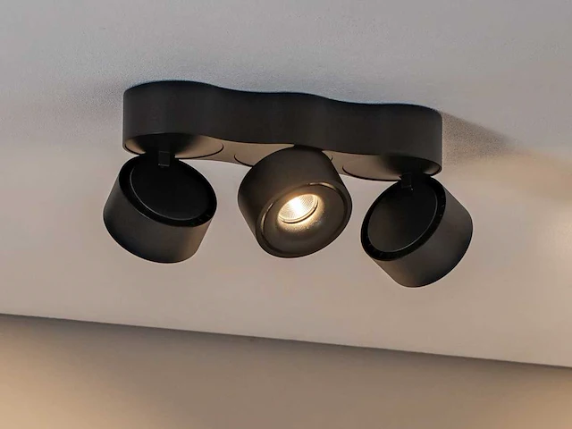 4 x gio 3.0 kantelbare design spot zwart - afbeelding 6 van  9
