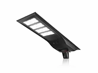 4 x gt lumino solar straatlantaarn 100w + pir + afstandsbediening
