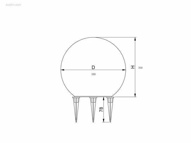 4 x gt marble grond design lampen - afbeelding 3 van  6