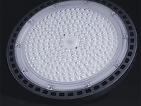 4 x highbay ufo 100w - pro design smd - dimbaar - koud wit 6500k - afbeelding 2 van  8