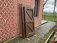 4 x houten deur - afbeelding 1 van  10