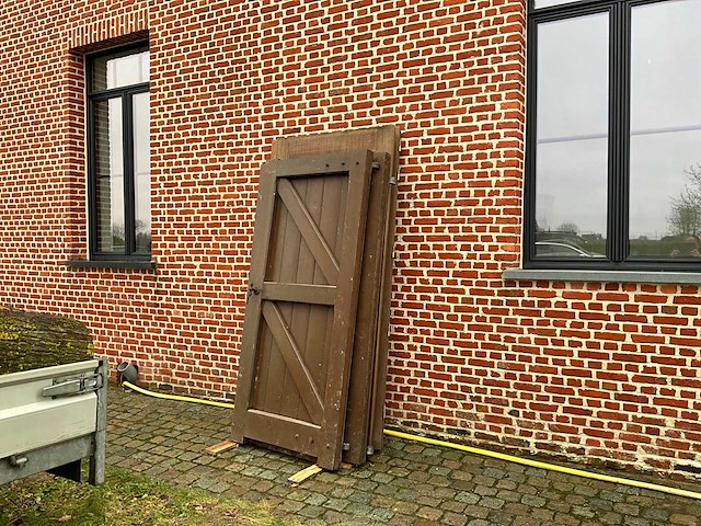 4 x houten deur - afbeelding 4 van  10