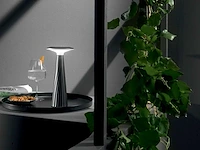 4 x intec brio oplaadbare design lampen wit - afbeelding 2 van  3