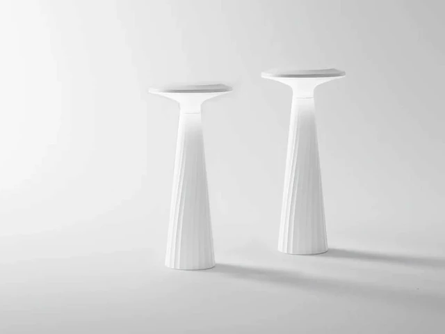 4 x intec brio oplaadbare design lampen wit - afbeelding 4 van  4