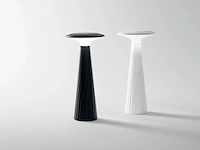 4 x intec brio oplaadbare design lampen wit - afbeelding 3 van  4
