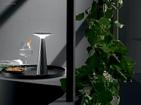 4 x intec brio oplaadbare design lampen zwart - afbeelding 2 van  6