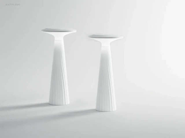 4 x intec brio oplaadbare design lampen zwart - afbeelding 4 van  4