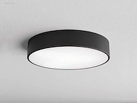 4 x intec klio 60 watt led plafondlamp zwart