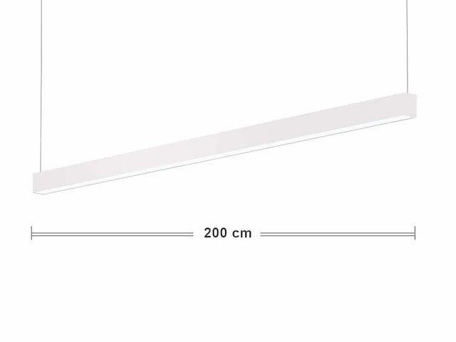 4 x intec led build 200 design pendel armatuur wit - afbeelding 9 van  10