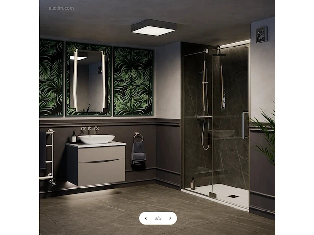 4 x intec led klio q40 65 watt plafond lamp... - afbeelding 3 van  5