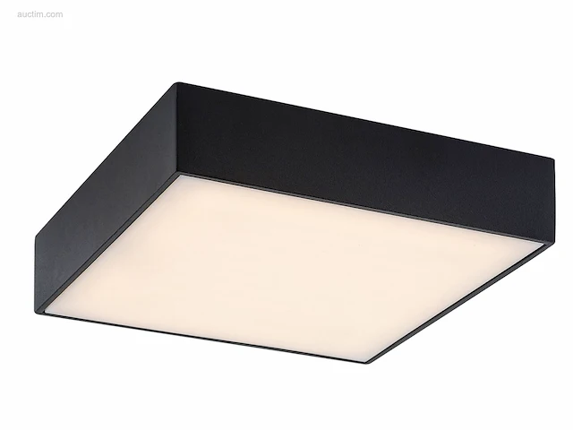 4 x intec led klio q40 65 watt zwart - afbeelding 4 van  5