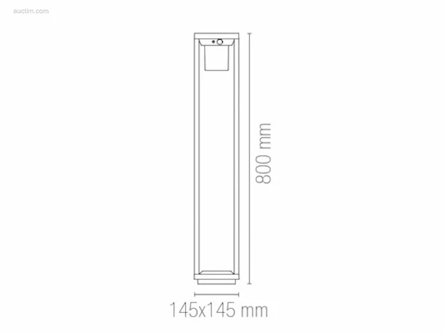 4 x intec led kyoto solar vloerlampen - afbeelding 7 van  10