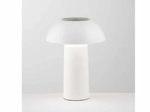 4 x intec mykes oplaadbare tafellamp wit - afbeelding 2 van  7