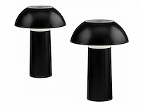 4 x intec mykes oplaadbare tafellamp zwart - afbeelding 9 van  9