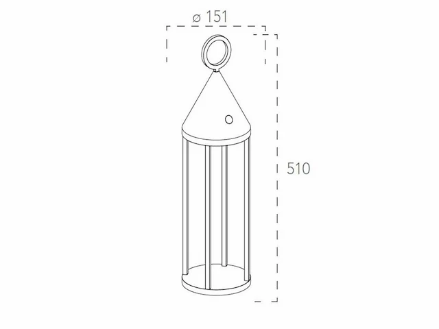 4 x intec oberon oplaadbare buitenlaantaarns - afbeelding 4 van  8