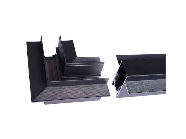 4 x l-connector voor inbouw magnetische rail – 48v – horizontaal - afbeelding 3 van  4