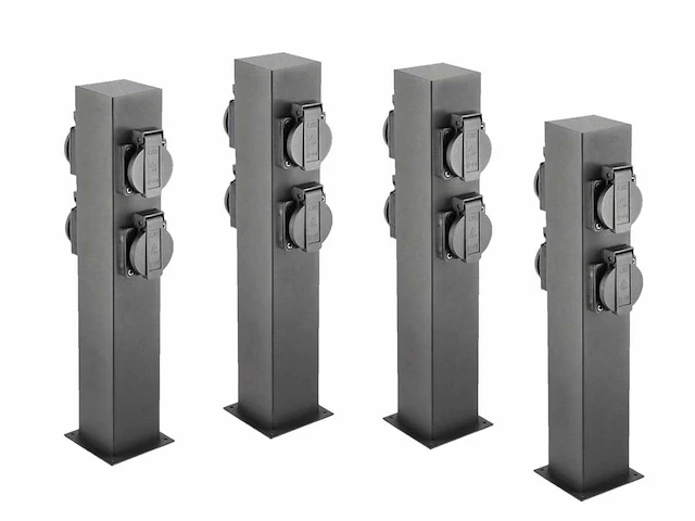 4 x largo buiten kolom 4 x schuko zwart - afbeelding 5 van  6