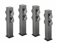 4 x largo buiten kolom 4 x schuko zwart - afbeelding 4 van  6