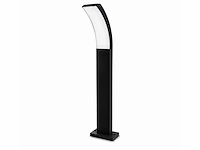4 x led buiten sokkel lamp – 12w – 4200k neutraal wit - zwart – ip65 – prestige-3 - afbeelding 8 van  10