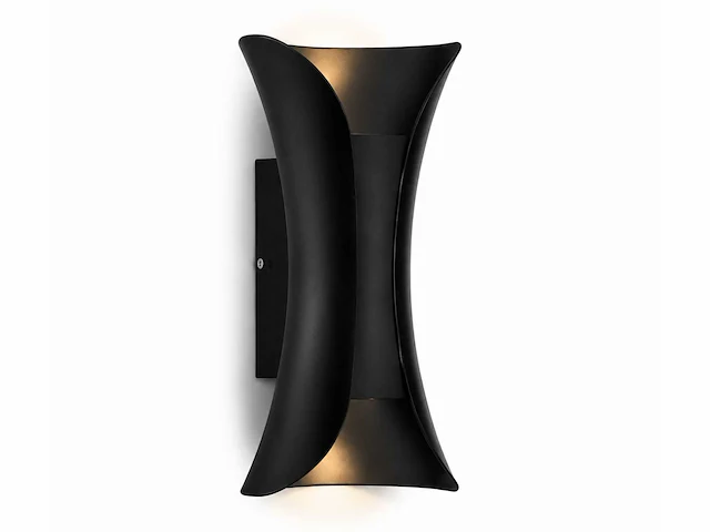 4 x led buiten wandlamp – 10w – 4200k neutraal wit - zwart – ip65 – marvel-10 - afbeelding 13 van  15