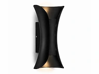 4 x led buiten wandlamp – 10w – 4200k neutraal wit - zwart – ip65 – marvel-10 - afbeelding 13 van  15