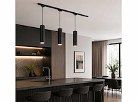 4 x led hangspot voor magnetische rail – 48v – 20w – 3000k warm wit