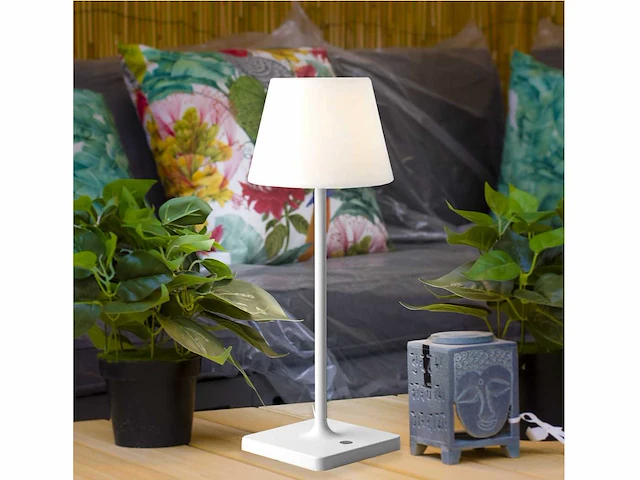 4 x led jammin oplaadbare tafellampen wit - afbeelding 1 van  7