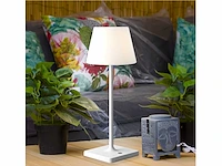 4 x led jammin oplaadbare tafellampen wit