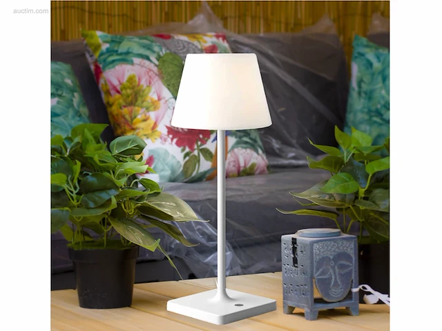 4 x led jammin oplaadbare tafellampen wit - afbeelding 2 van  7