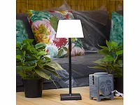 4 x led jammin oplaadbare tafellampen zwart/wit