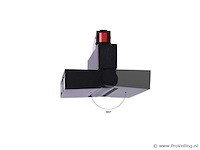 4 x led lineaire spot voor magnetische rail – 48v – 12w – 4000k neutraal wit – alfa - afbeelding 2 van  5